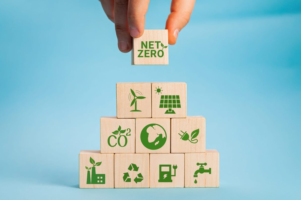 Net,Zero,And,Carbon,Neutral,Concept.,Net,Zero,Greenhouse,Gas